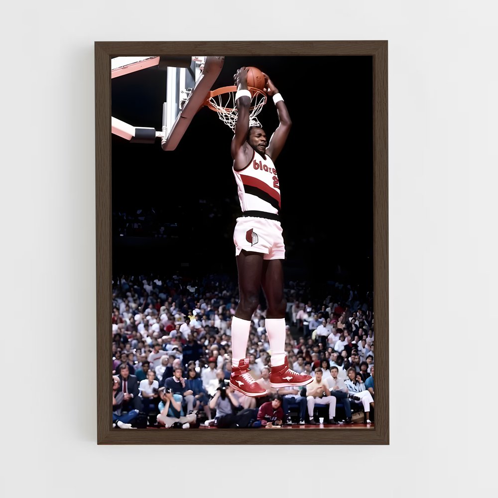 Poster Clyde drexler cadeau – affiche Basketball (vue 5)